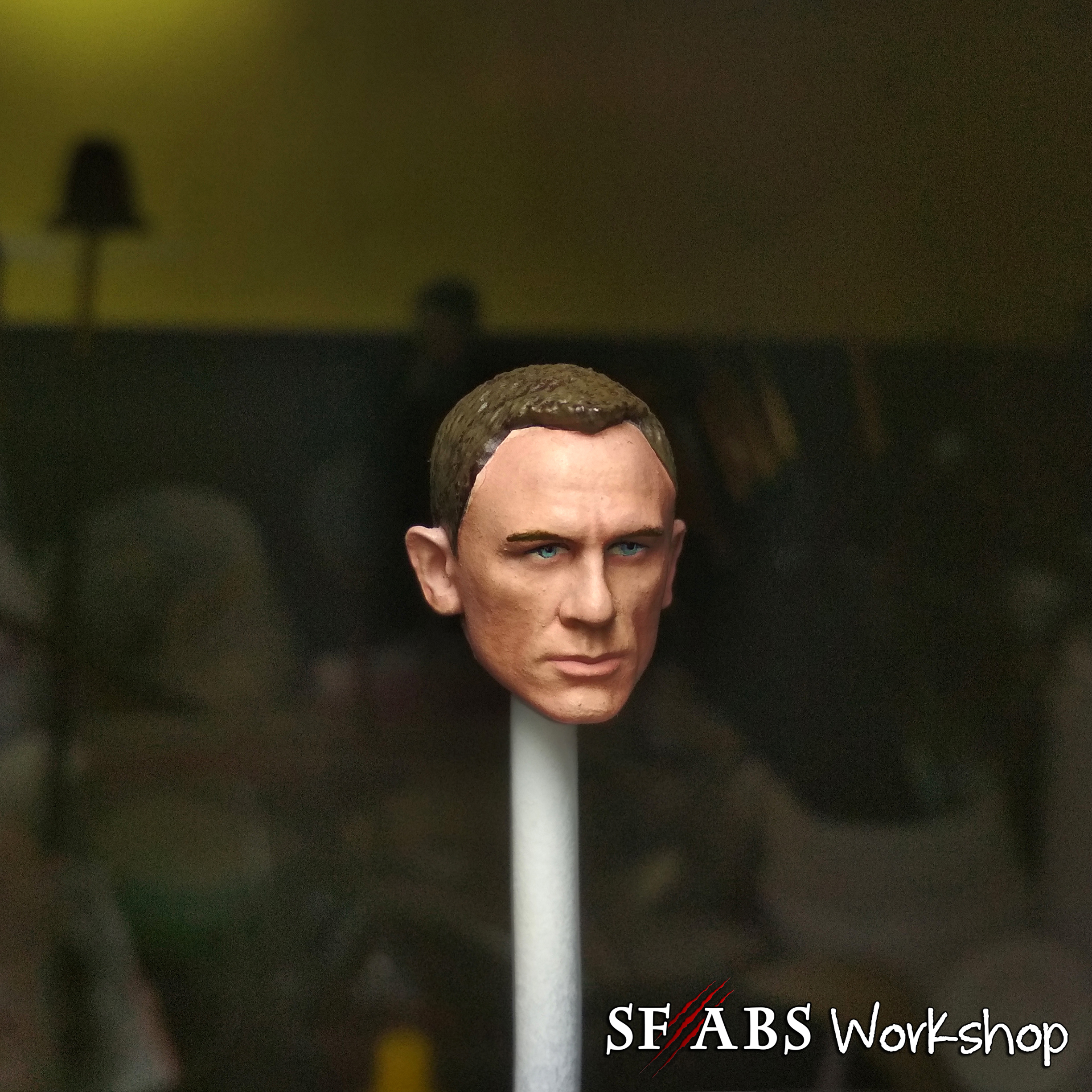 SFABS James Bond Daniel Craig 1/12 Scale Head Sculpt